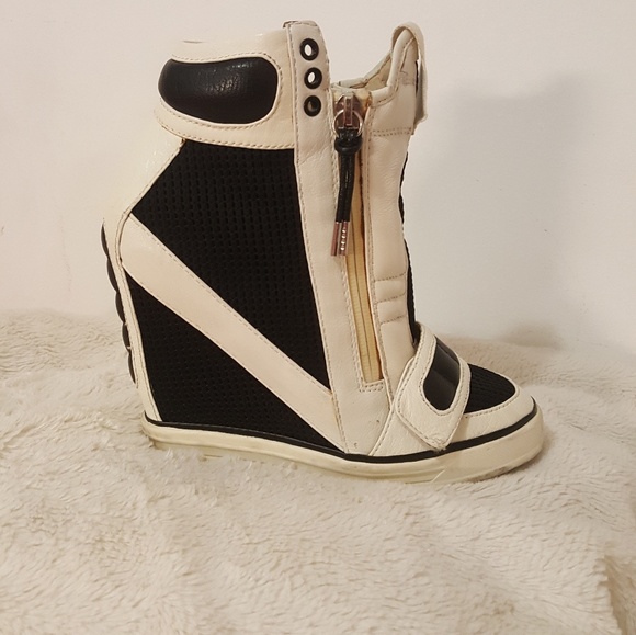 High wedge Sneakers used - Picture 4 of 8